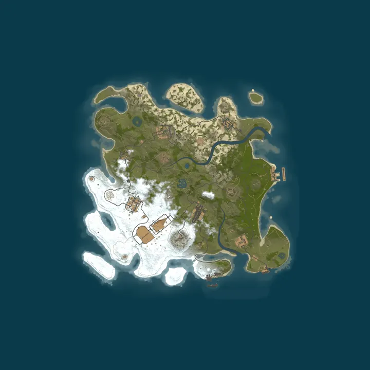 Map of RUST011 - New Vanilla Server