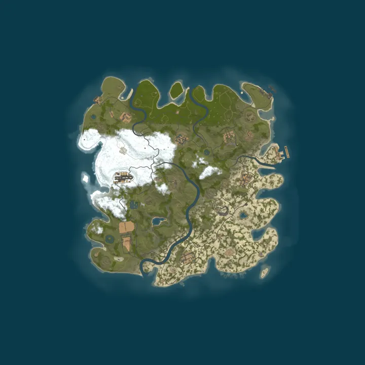 Map of Rustwalker Ranch