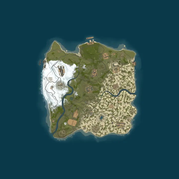 Map of [BR/LATAM] TERRA HOSTIL 2X | SOLO/ DUO/ TRIO |