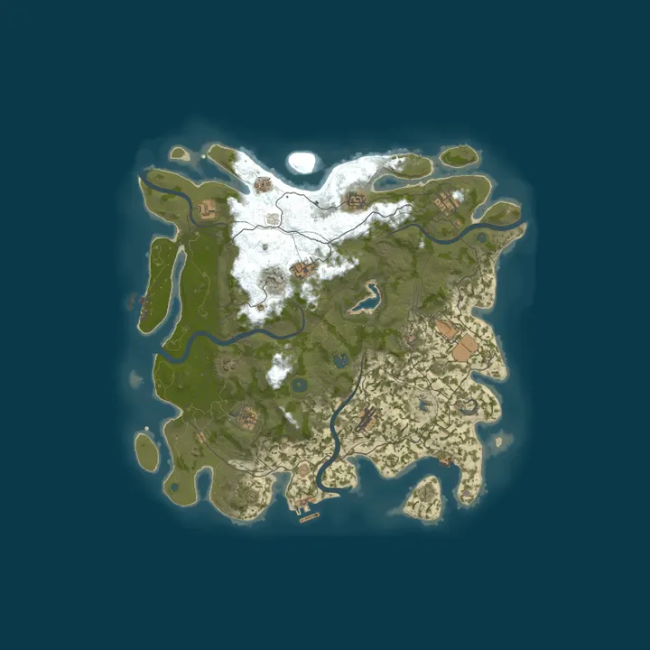 Map of SNF PvE RUST