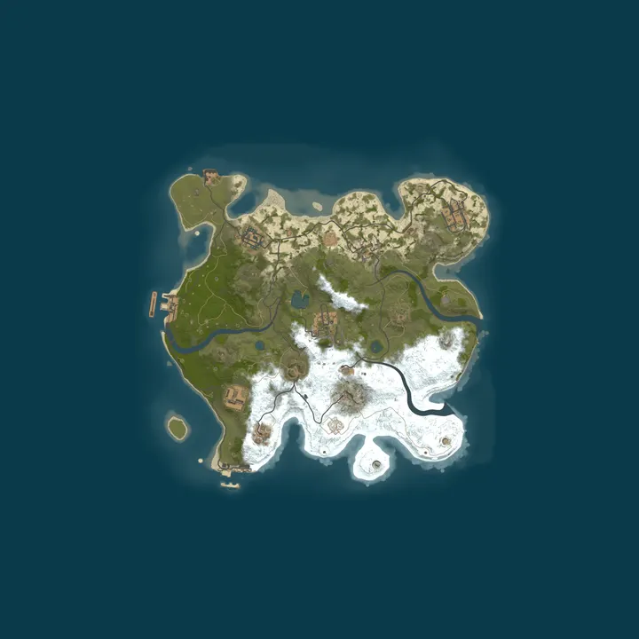 Map of RPG Wasteland | Vanilla | Monthly | Canada