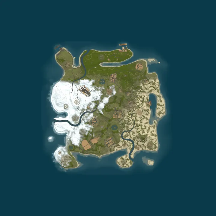 Map of [EU] Rustaland | Weekly | 2x | Solo/Duo