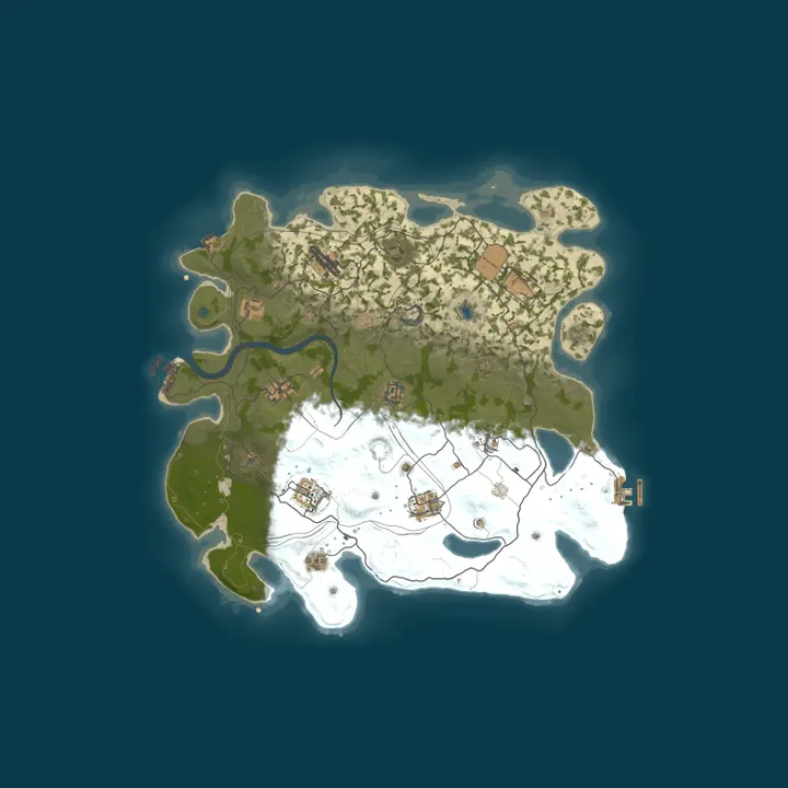 Map of Test Server (Stevious Main)