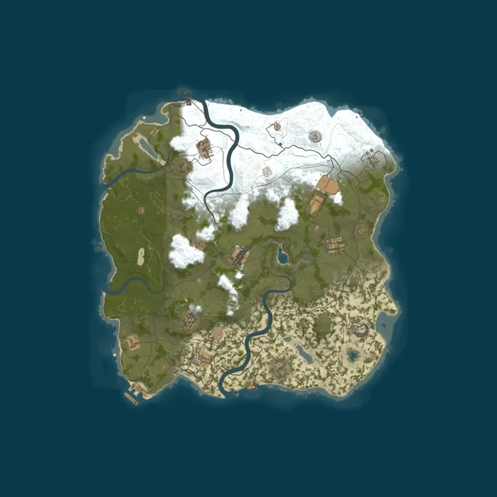 Map of EU RENEGADE 2x Monthly | SOLO ONLY | 50% Upkeep | No BP Wipe |