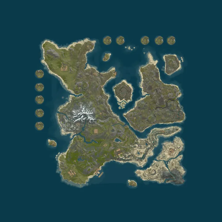 Map of Rusty Spoon US PVE 5x [Events|Raid|Quests|Zombies|SkillTree]