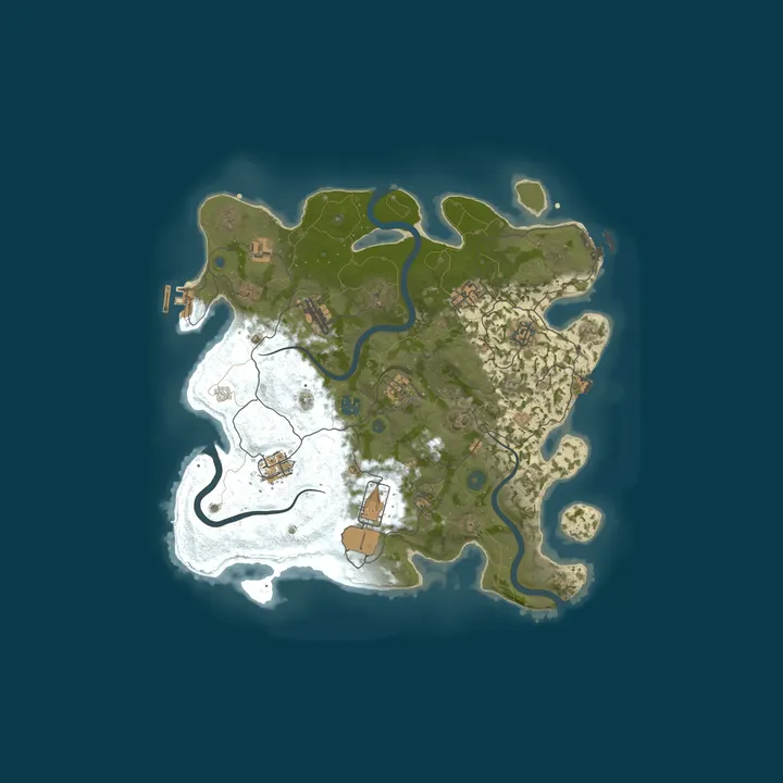 Map of СИБИРЬ ПРИМИТИВ #1
