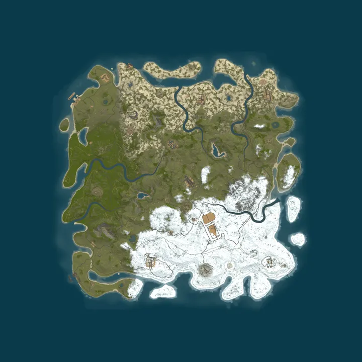 Map of guille el capo