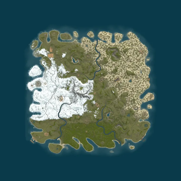 Map of sabakan<Solo/Duo>Vanilla Monthly No BP wipe