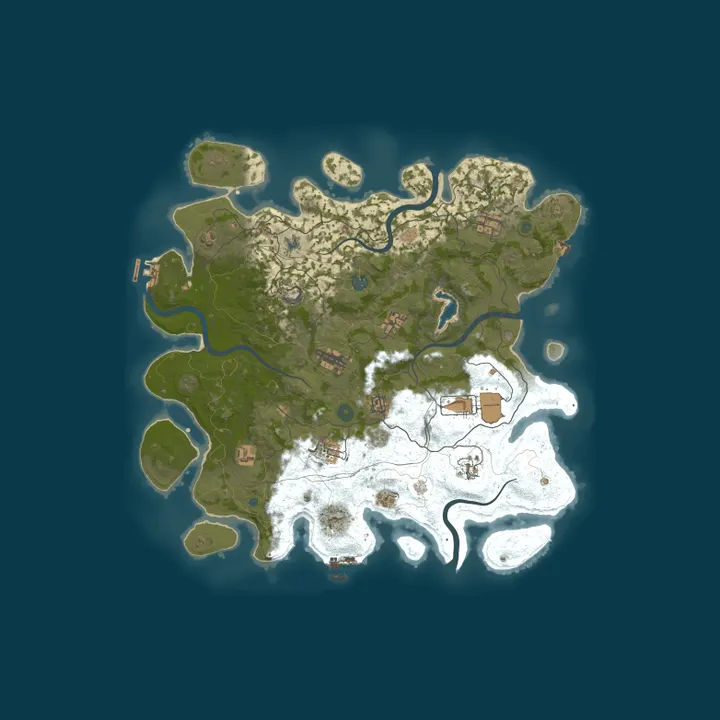 Map of 404 RUST 2Х|ДЛЯ НОВИЧКОВ|РОССИЙСКИЙ 21.10