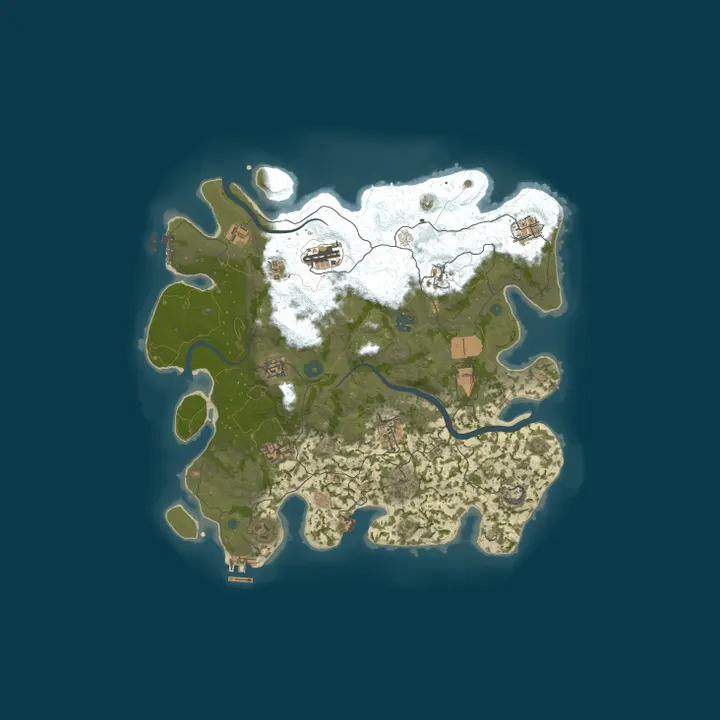 Map of Rakun Rust