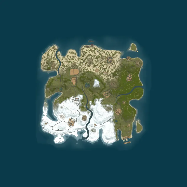 Map of TheCove.GG｜原版｜孤勇者｜独狼｜10.23号14:00清档