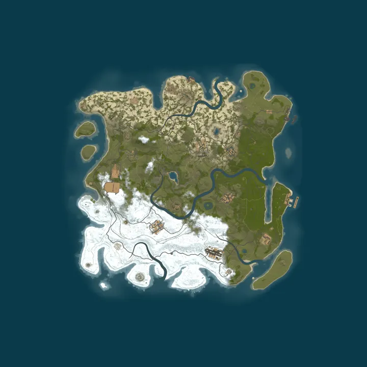 Map of GB Rust | Solo / Duo | 3x | WED SUN