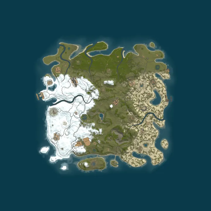 Map of [JP][PVE][MOD]Stardust Over The Town Season42.5