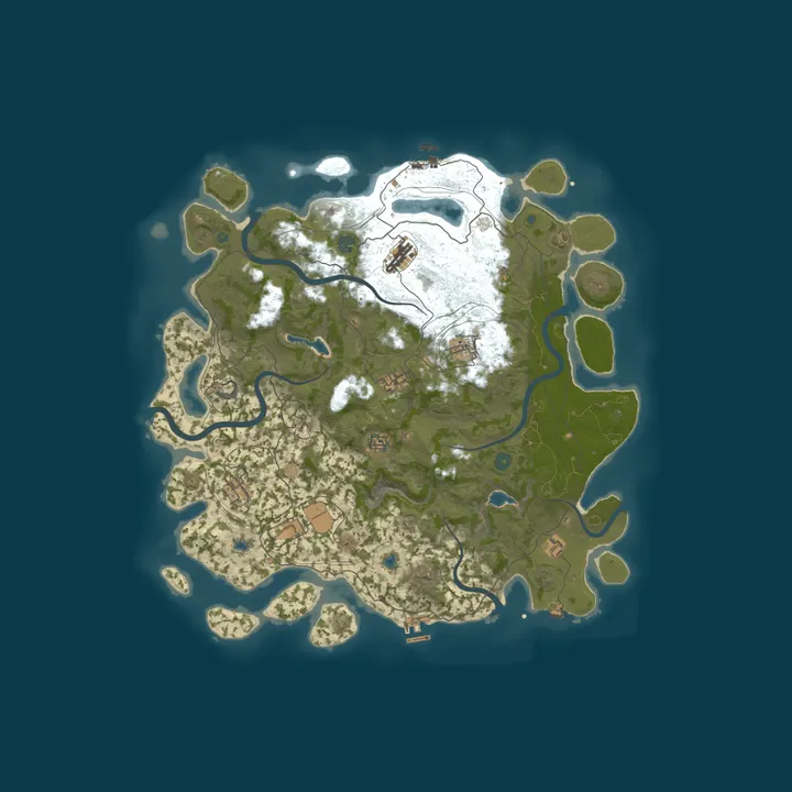 Map of RustHaven PVE | Скиллы | Ивенты| Экономика