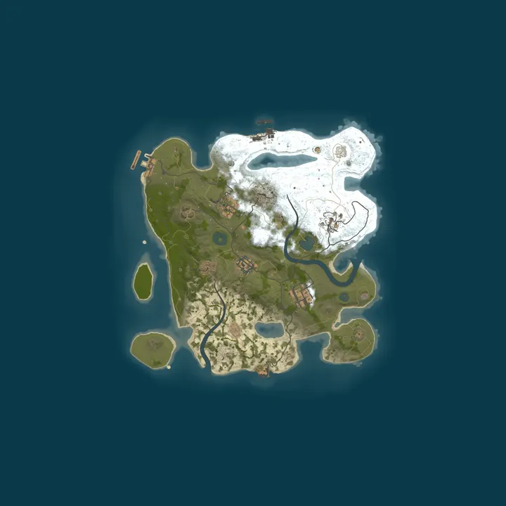 Map of [TR] Gökkuş'un Evi Rust | 2x | Kit | Modded