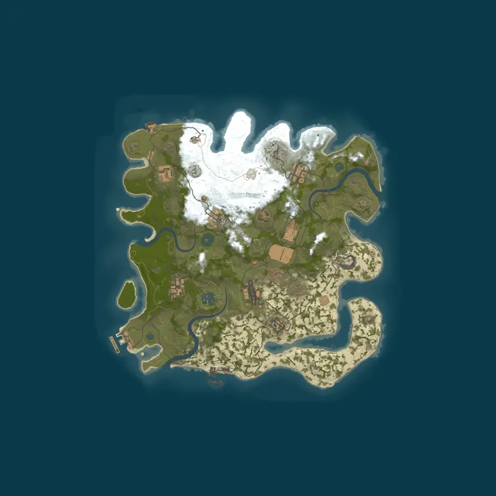 Map of GamesProjectFair [RUST]