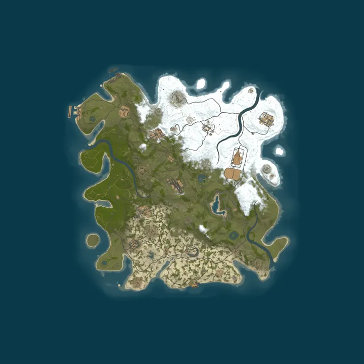 Map of EU Just Rust PVP | Events/Stack+/Skill/24h ORP