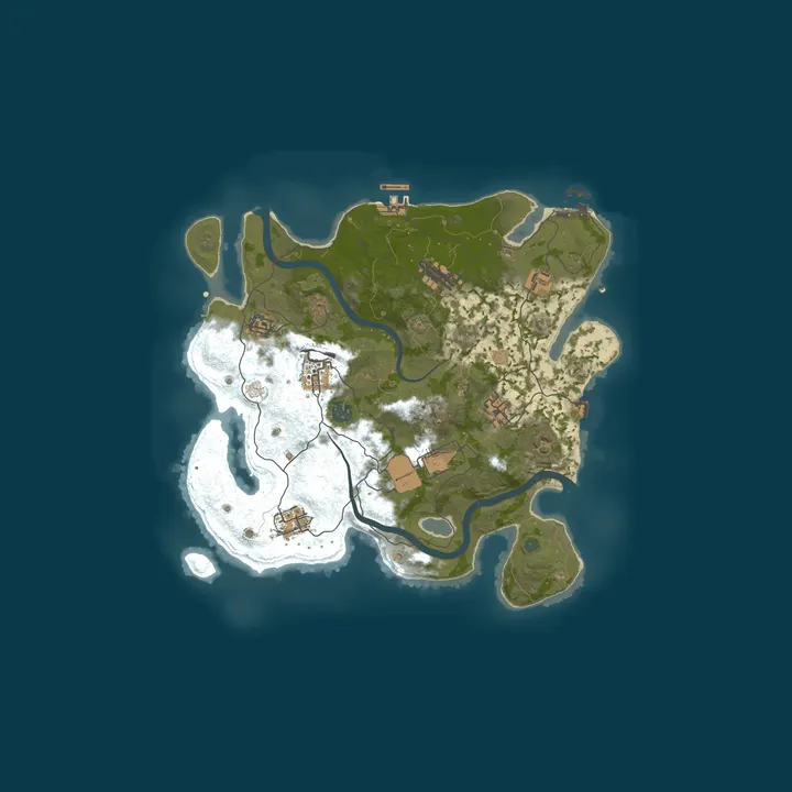 Map of The Dum Dum Arena
