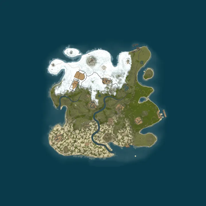 Map of [EU] Rust-France - SOLO ONLY | FULLWIPED 28/10 28.10