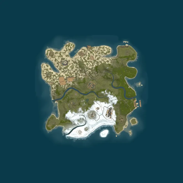 Map of [EU] BrotherHood | 3X Vanilla | Solo/Duo/Trio/Quad | Wiped 5d
