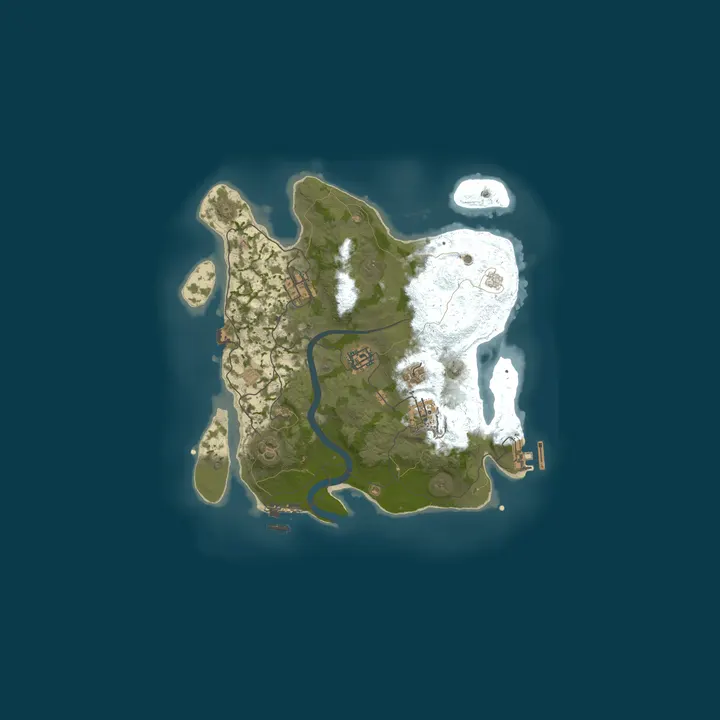 Map of NEXTFALL 3X \| EU \| Monthly Wipe\New GameMode