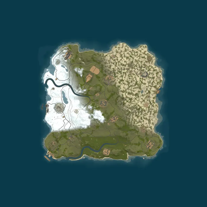 Map of WARBANDITS.GG 3X |Solo/Duo/Trio/Quad/Max5|LootX3| JUST WIPED