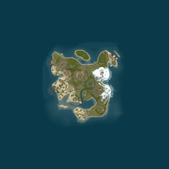 Map of TekerRust | EU 5x Duo | Monthly | Modded |