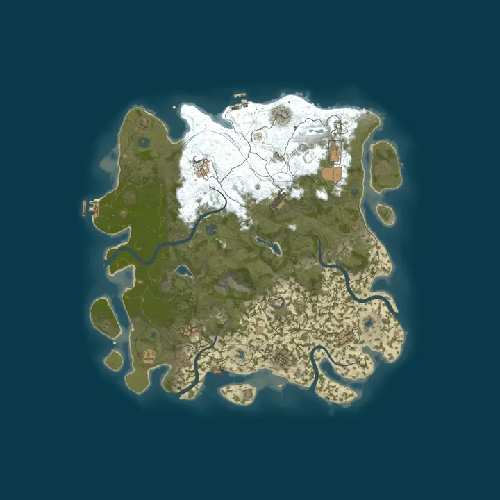 Map of [RU] YOBA | rate x2 | kits | stacks | anti offline raid
