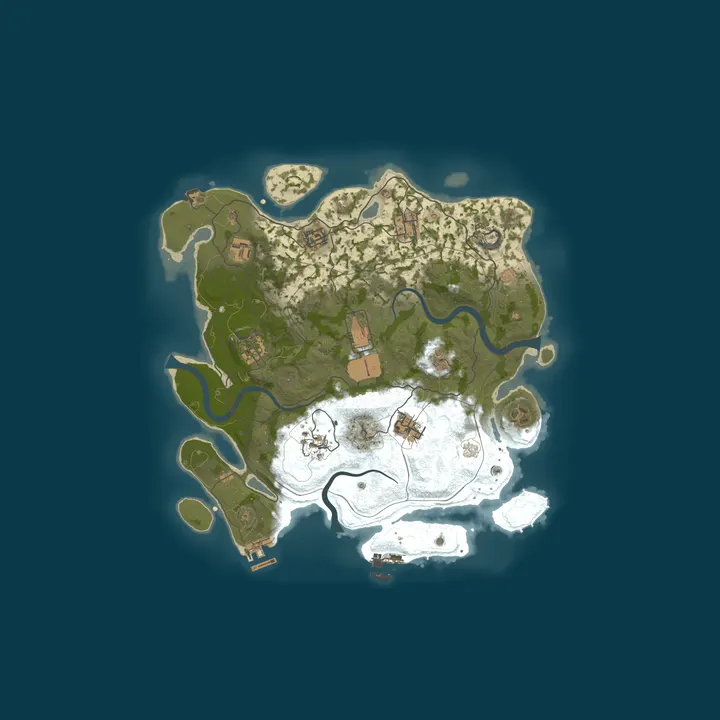 Map of [EU] PureRust.org | Vanilla+ | BiWeekly