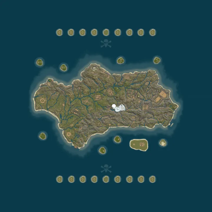 Map of [UK/ENG] [FourZeroFour-PvE 1000x] Wiped [1/10 28 days ago]